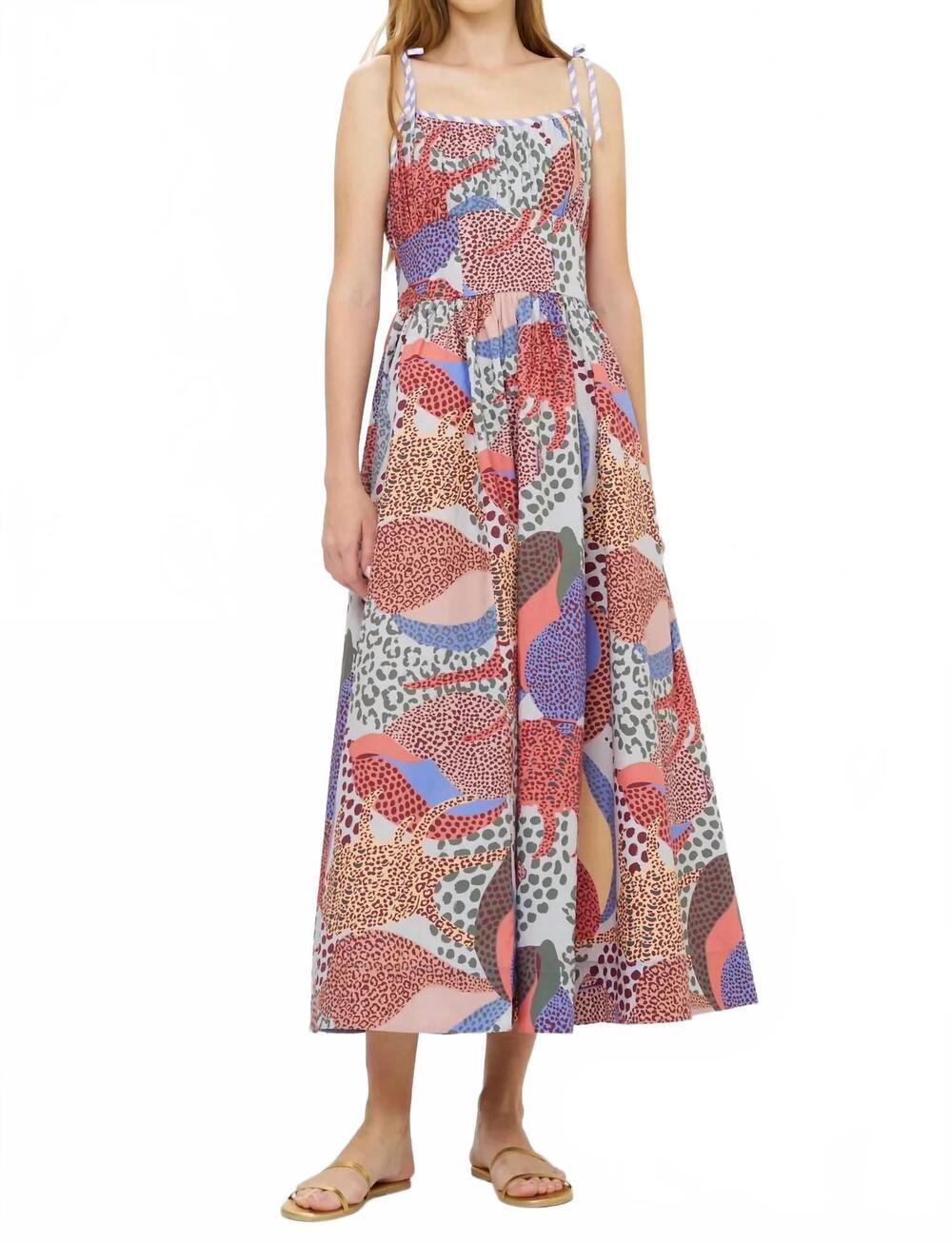 NEW OLIPHANT scarlett maxi dress in nautilus